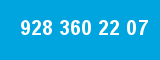 928 360 22 07 928 360 22 07